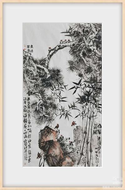 李宝祥 国画《大雅春风》.jpg