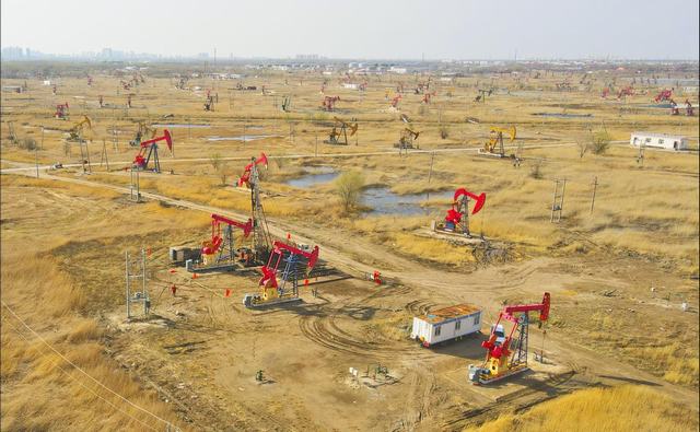 大庆油田南一区采油现场。.jpg
